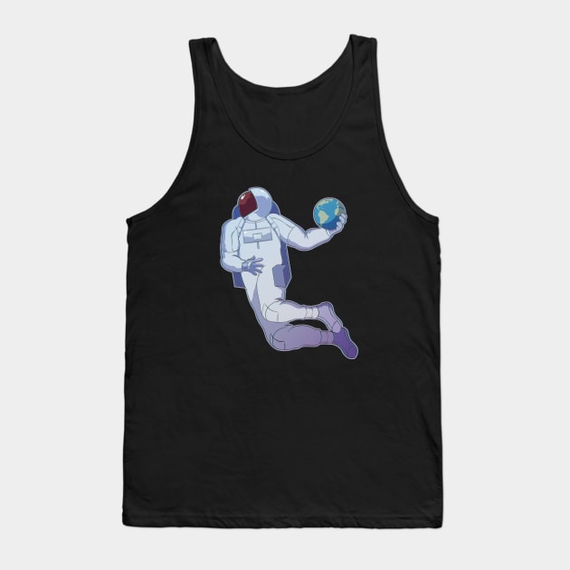 Astronaut Dunk Tank Top by GabCastro